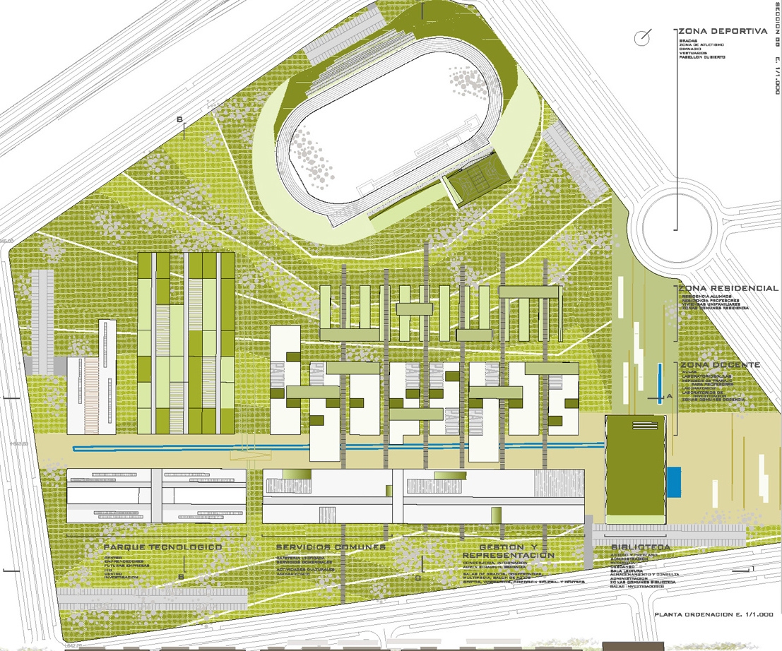 PLAN MAESTRO UNIVERSIDAD ALCAL� DE HENARES